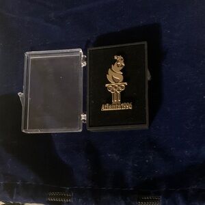 Atlanta 1996 Olympic Pin in Black Case
